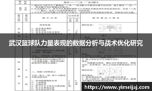 武汉篮球队力量表现的数据分析与战术优化研究